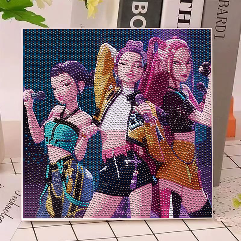 Anime Gilrs Lumi Mila Zoi K-po - đánh giá và giá Art Craft Diy