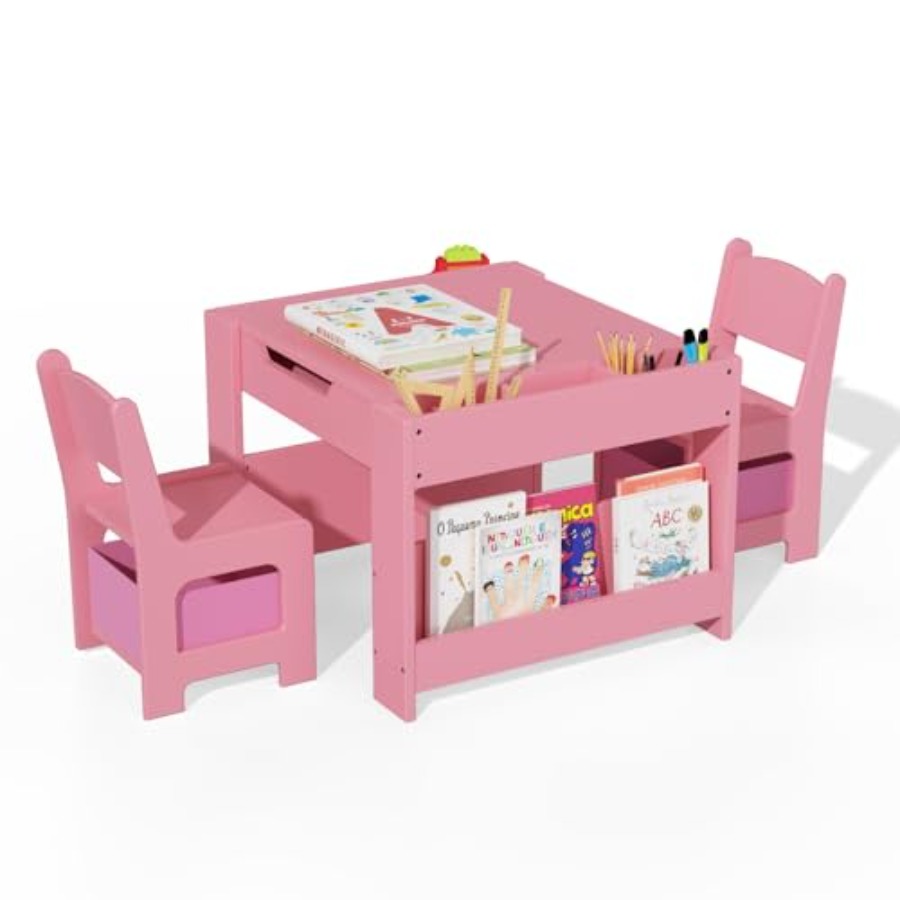 4 in 1 Wooden Activity Table a - đánh giá và giá Art Craft Toddlers