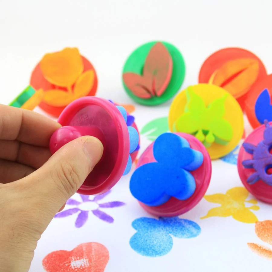 6pcs/set Flower Leaf Painting  - đánh giá và giá Art Craft With Leaves