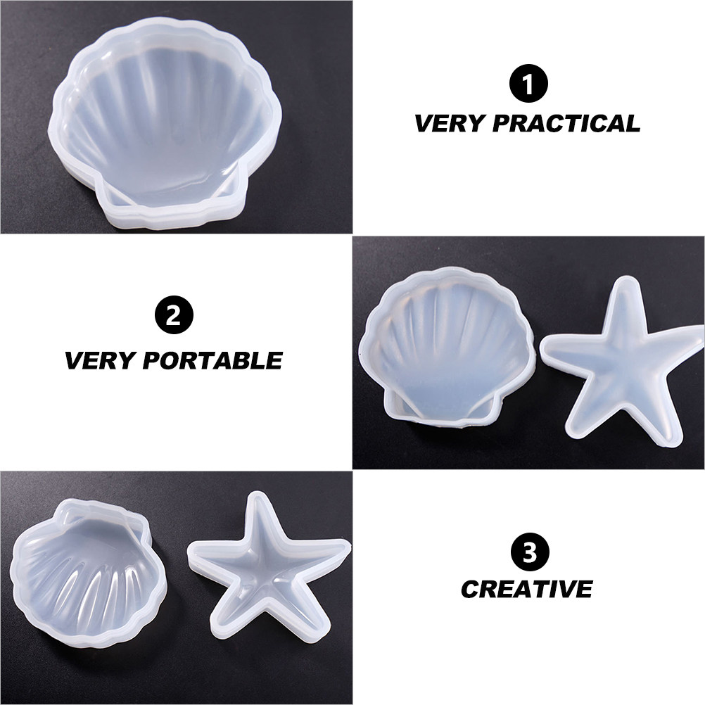 2Pcs Ocean Sea Star Silicone M - đánh giá và giá Art Craft Easy Ideas