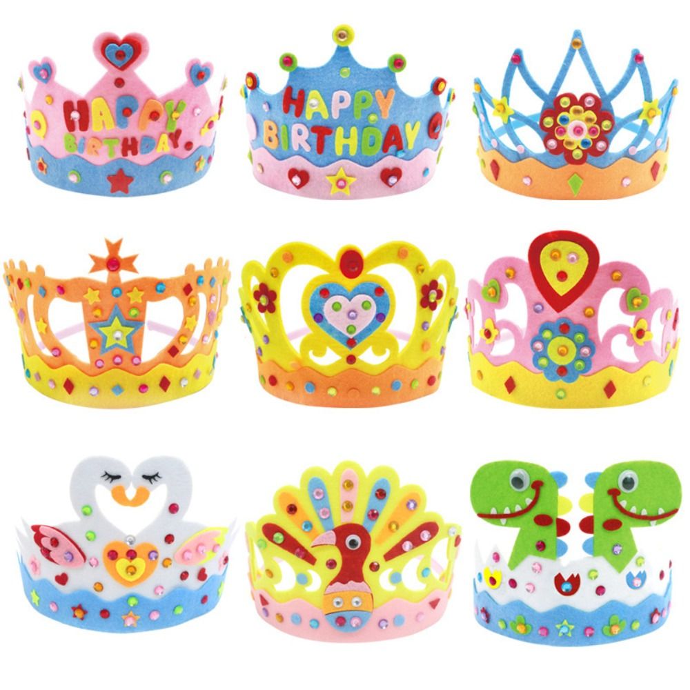 Children's Non-woven DIY Crown - đánh giá và giá Art Craft 6 Year Old
