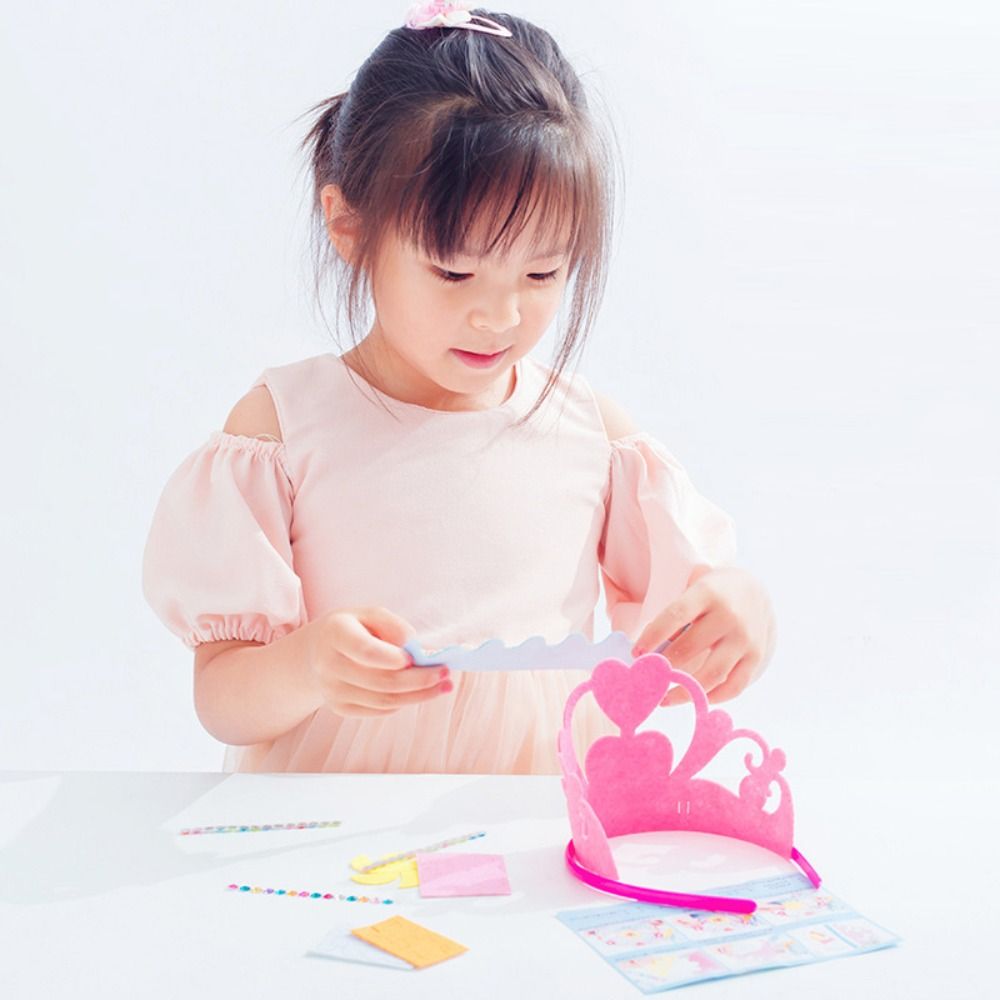 Children's Non-woven DIY Crown - đánh giá và giá Art Craft 6 Year Old