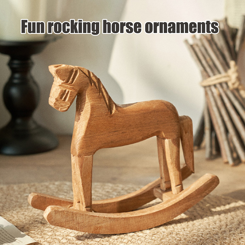 Wooden Crafts Rocking Horse St - đánh giá và giá Art Craft Horse