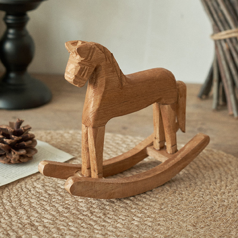 Wooden Crafts Rocking Horse St - đánh giá và giá Art Craft Horse