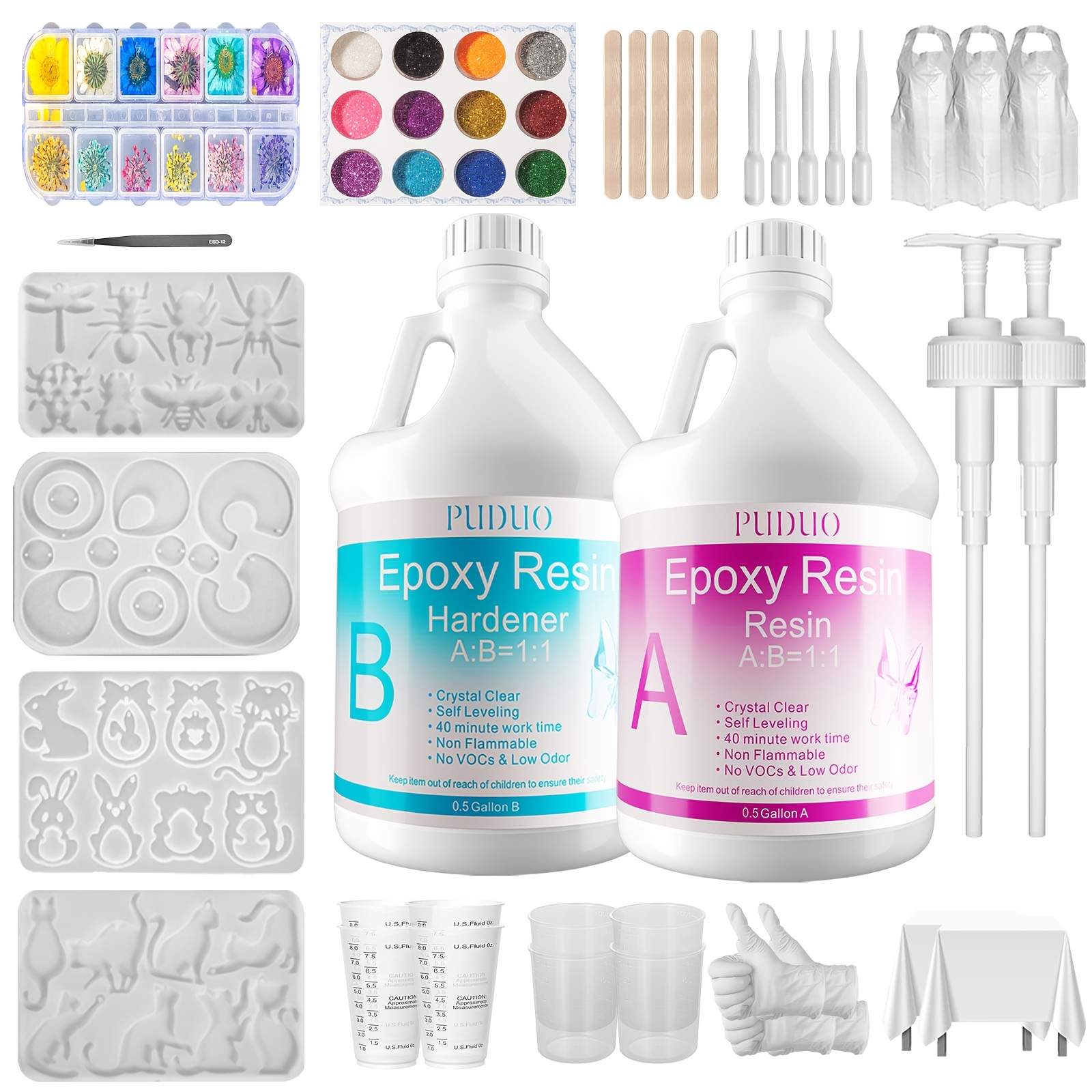 [Pro Epoxy Resin Kit] 1 Gallon - đánh giá và giá Art Craft Bar