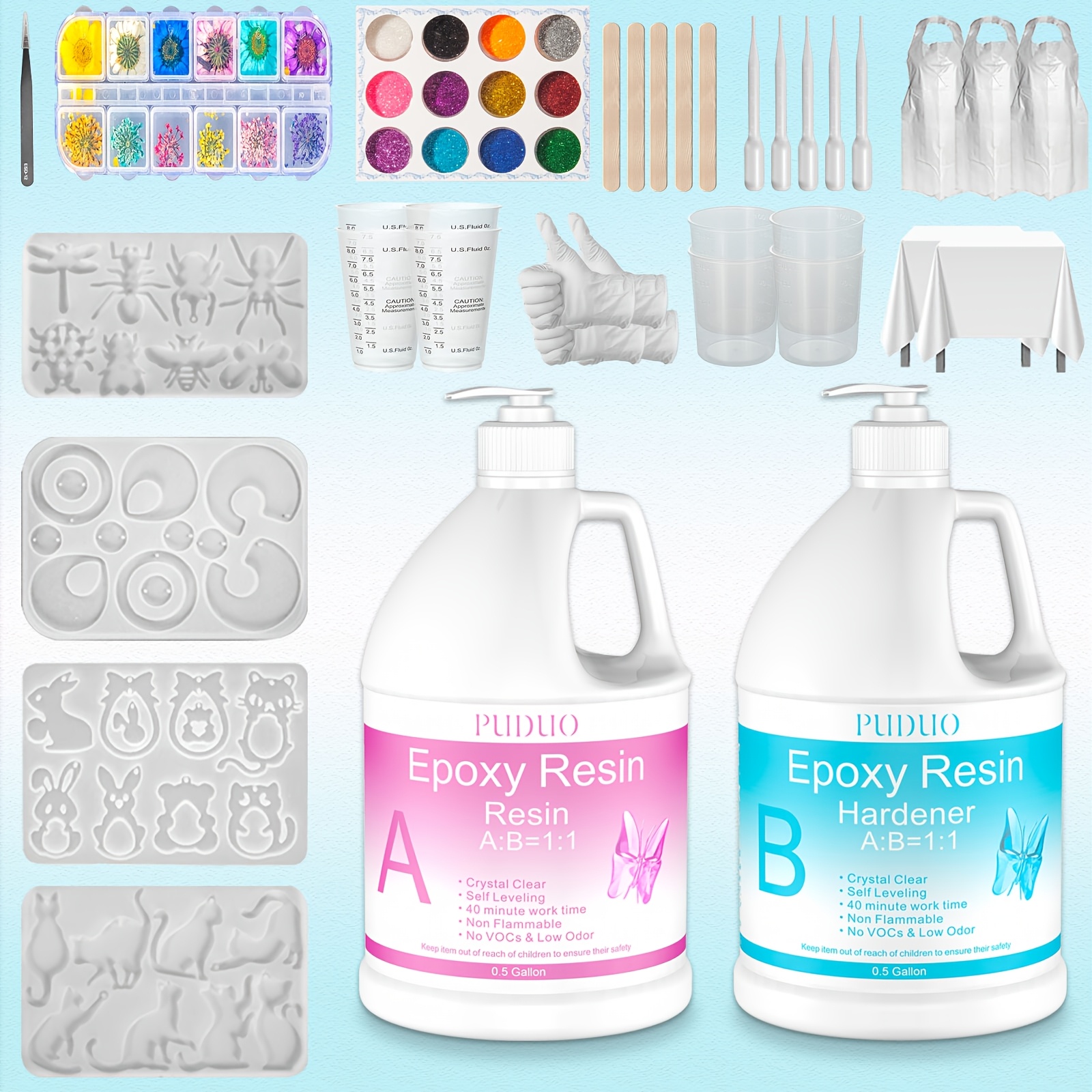[Pro Epoxy Resin Kit] 1 Gallon - đánh giá và giá Art Craft Bar