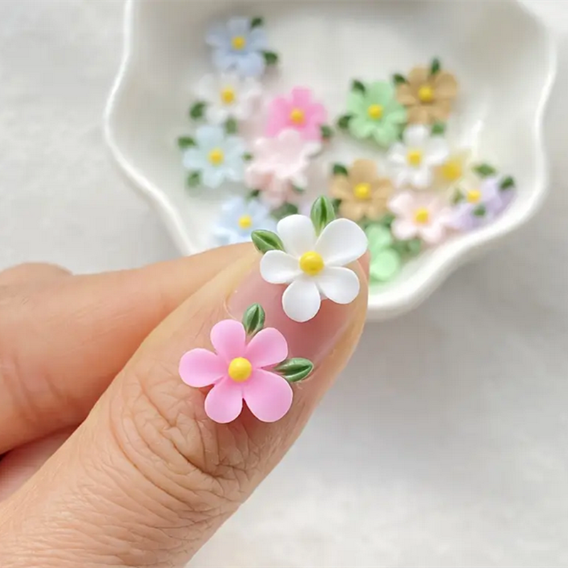 60pcs Mixed Resin Mini Colorfu - đánh giá và giá Art Craft With Leaves