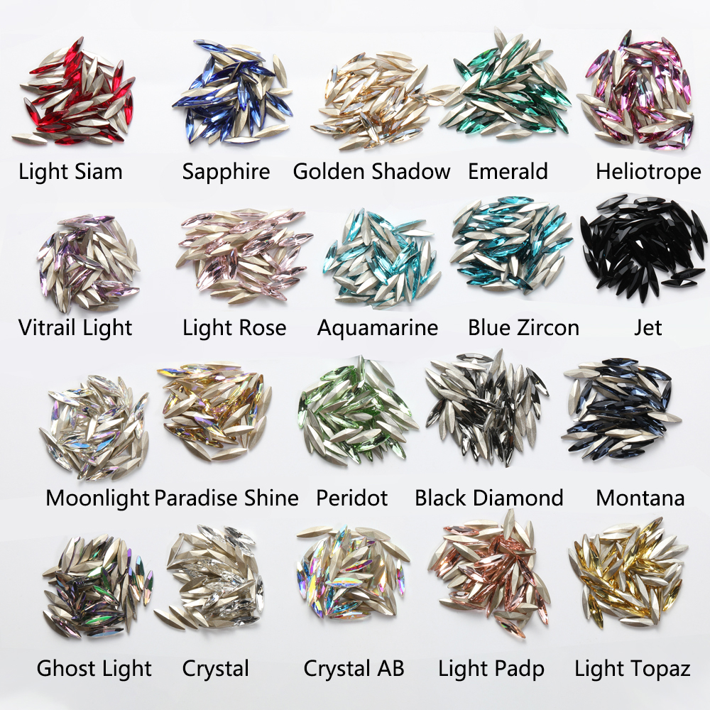 4x15mm Horse Eye Rhinestones K - đánh giá và giá Art Craft Horse