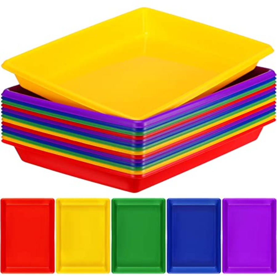 15 Pcs Activity Plastic Art Tr - đánh giá và giá School Of Art X Craft