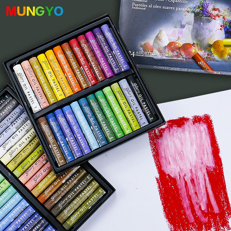 Mungyo 12/24/48 Colors Profess - đánh giá và giá Chalk Pastel Set
