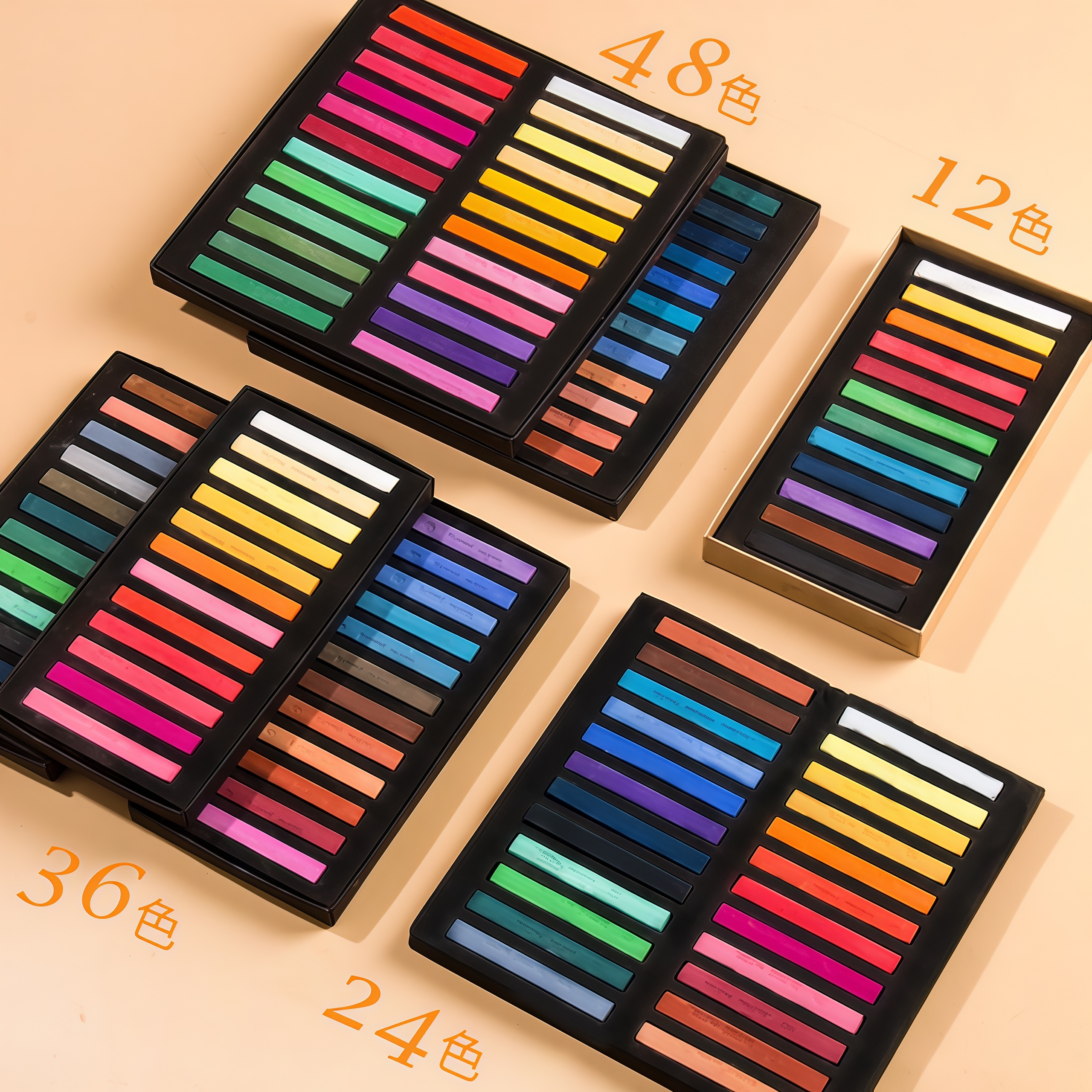 12/24/36/48 Colors/Set Art Dra - đánh giá và giá Chalk Pastel Set