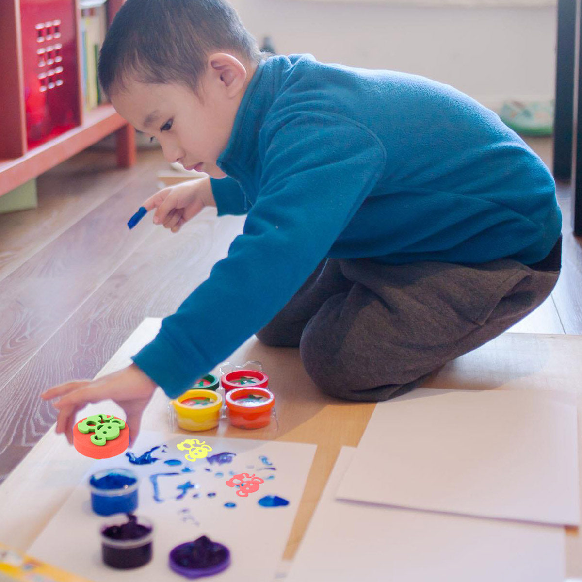 12Pcs Creative Painting Stampe - đánh giá và giá Art Craft Toddlers