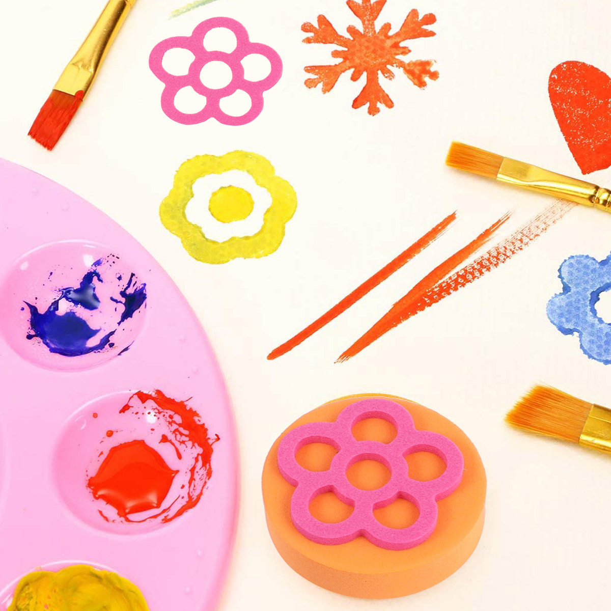 12Pcs Creative Painting Stampe - đánh giá và giá Art Craft Toddlers