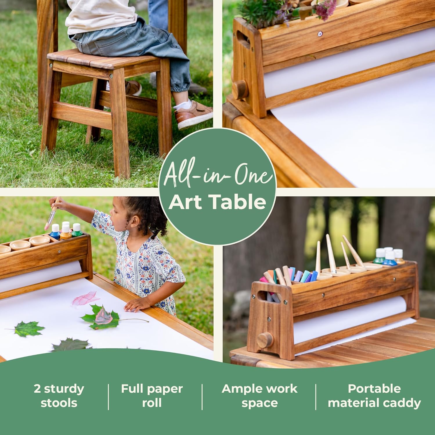 Acadia Outdoor Art Table and S - đánh giá và giá School Of Art X Craft