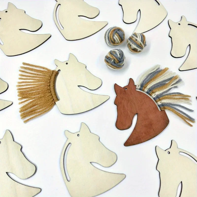 High-quality DIY Wooden Horse  - đánh giá và giá Art Craft Horse