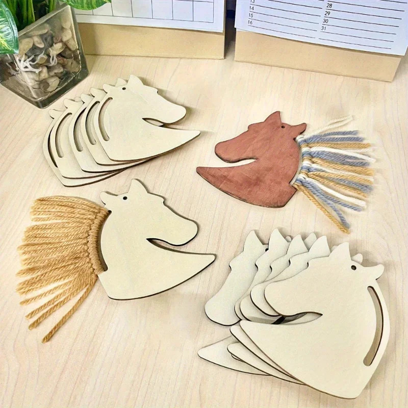 High-quality DIY Wooden Horse  - đánh giá và giá Art Craft Horse