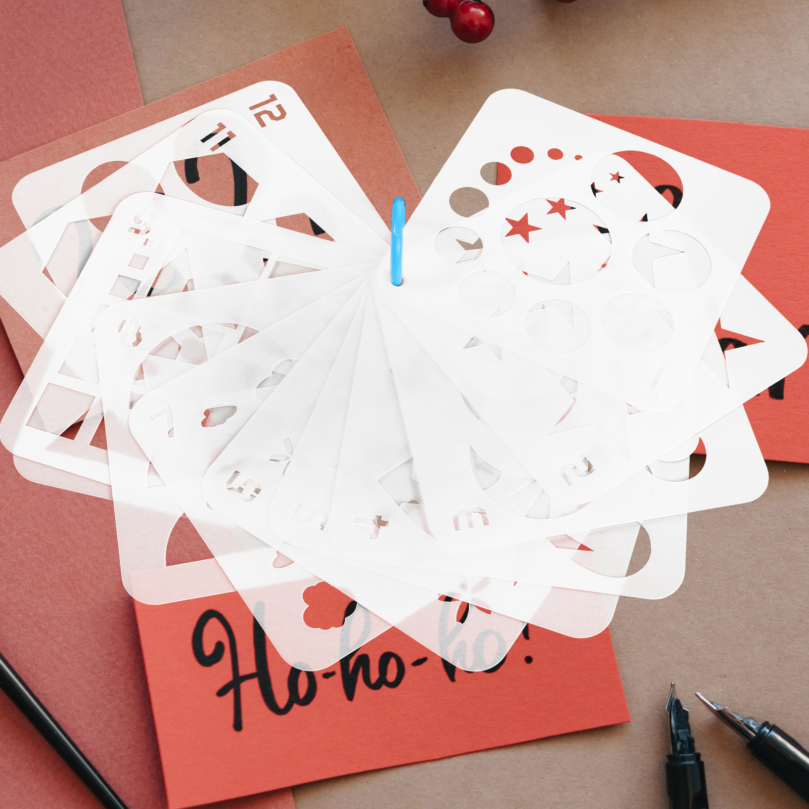 12Pcs Geometric Art Templates  - đánh giá và giá Art Craft Template