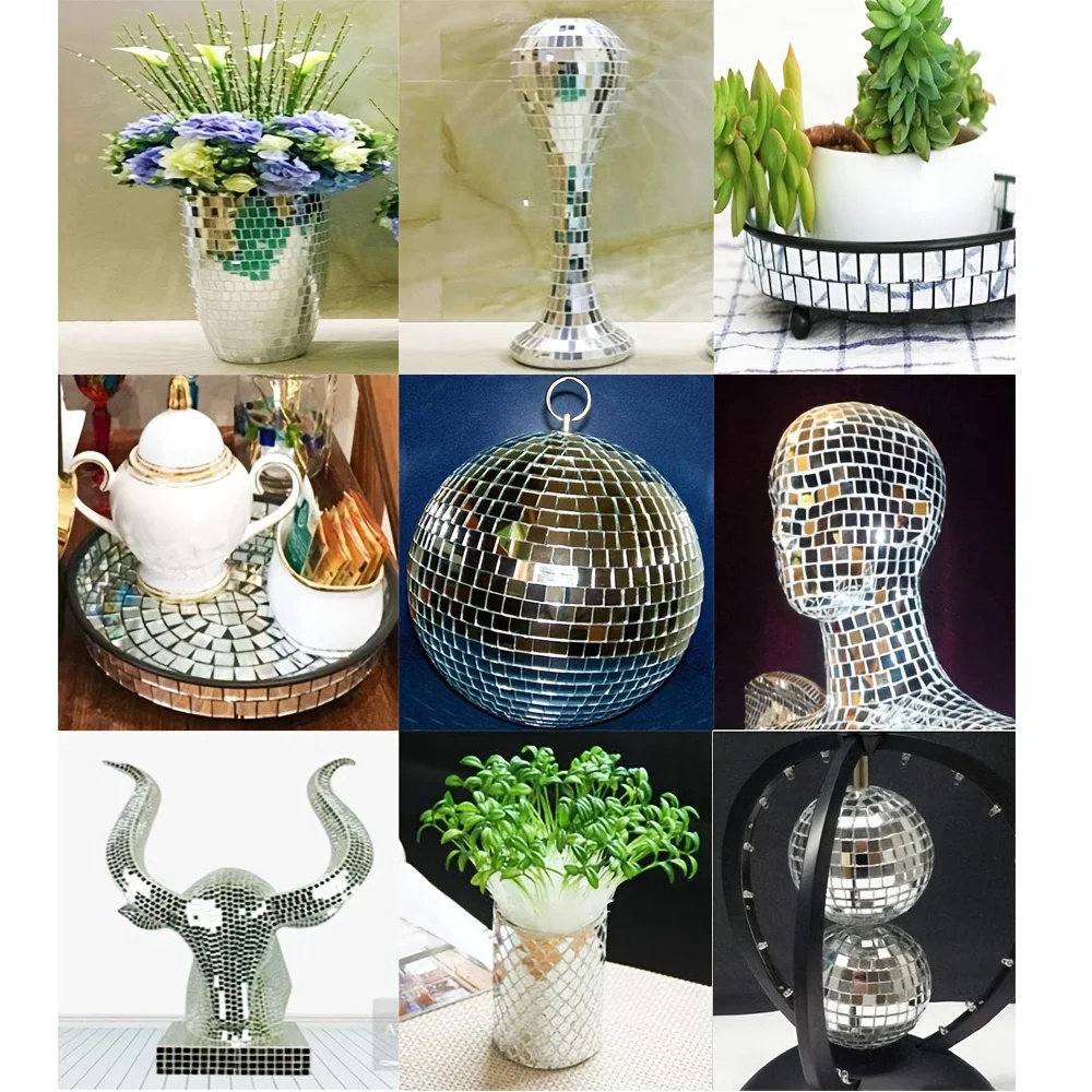1/5pcs Disco Ball Mirror Stick - đánh giá và giá Art Craft Mirror