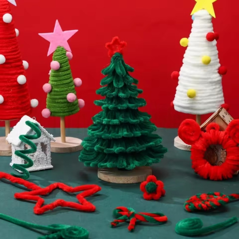 100-300 Pcs Thick Christmas Re - đánh giá và giá Art Craft Birthday Party