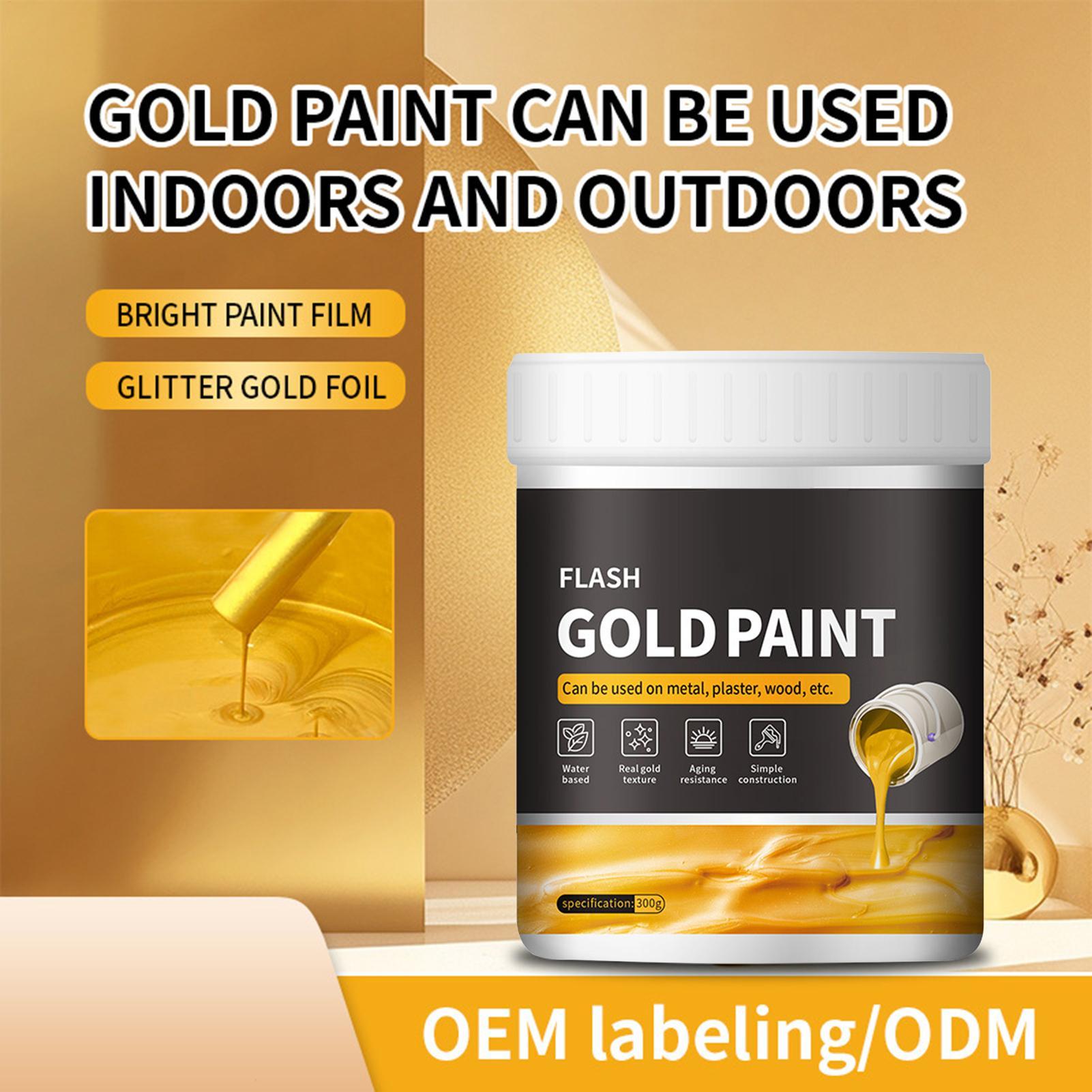 300g Liquid Gold Paint DIY Fas - đánh giá và giá Art And Craft With Paint