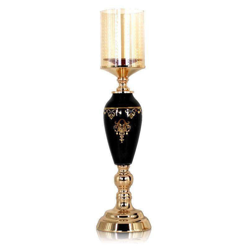 Candlestick ornament metal gla - đánh giá và giá Art Craft Restaurant