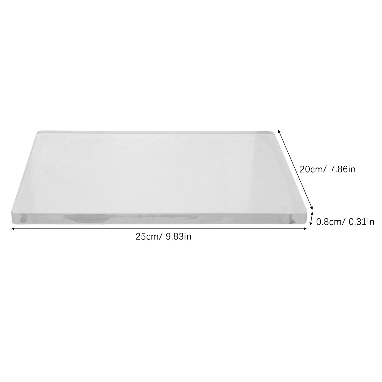 Gel Printing Plate Clear 20x25 - đánh giá và giá Art And Craft With Paint